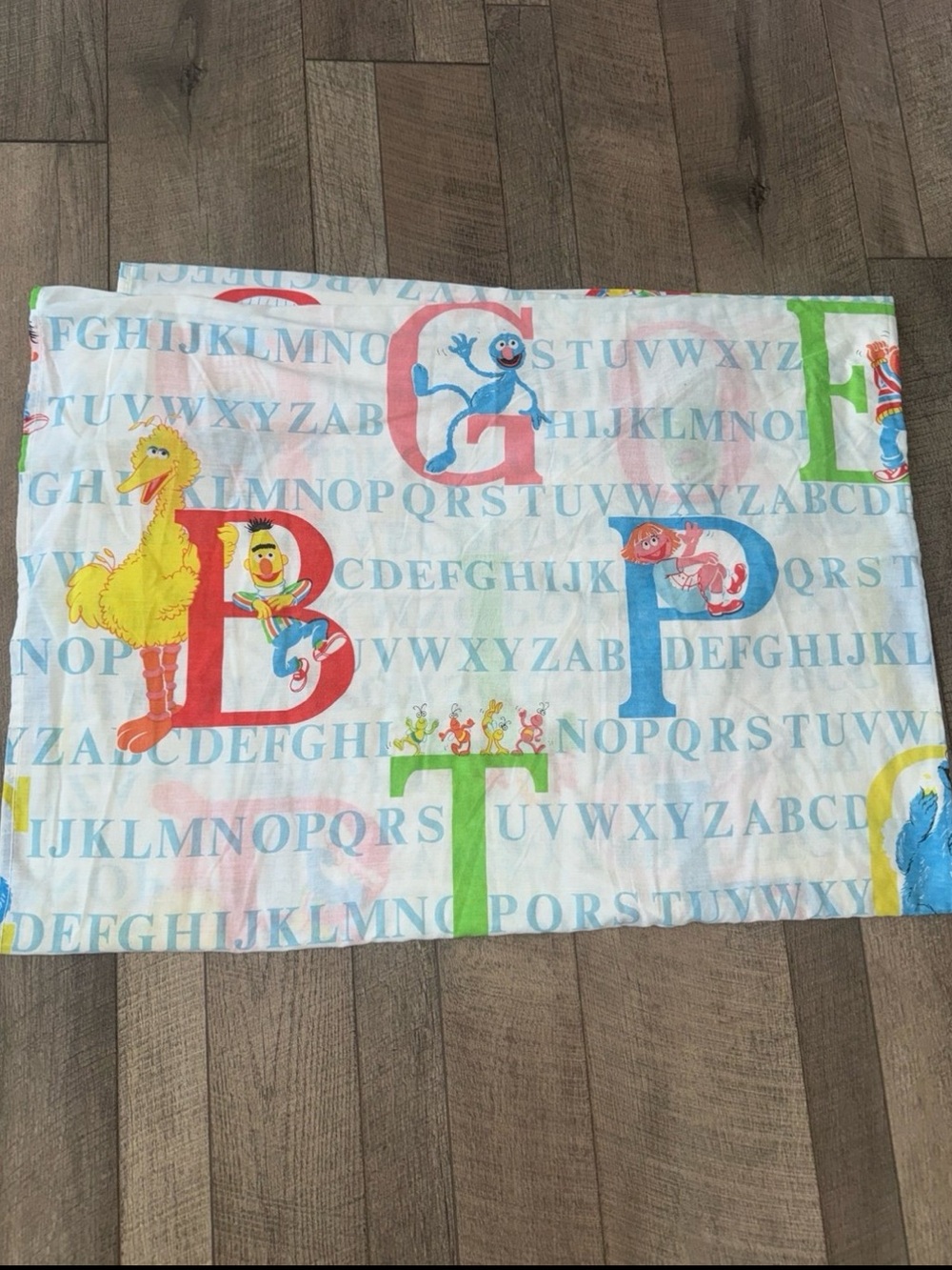 Vintage Sesame Street ABC Sheet